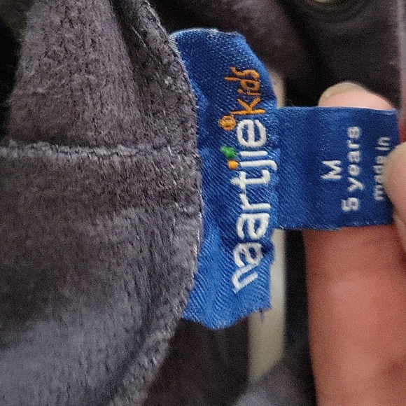 Naartjie Hooded Full Zip-Up Vest Sz5 - Picture 3 of 4